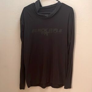 Black Rifle hooded LS shirt Men’s M